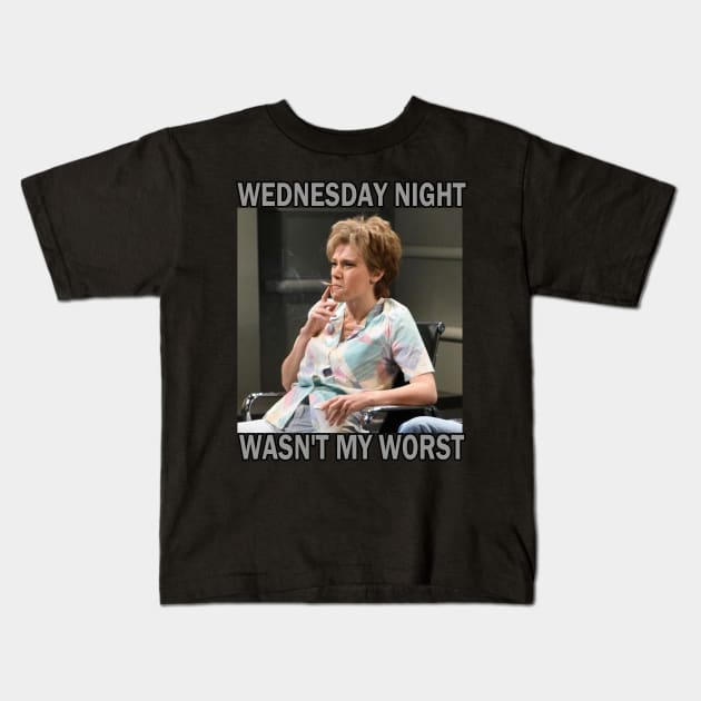Kate Mckinnon || Wednesday Night Kids T-Shirt by erd's